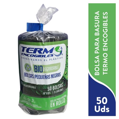 Bolsa Termo Biodegradables de basura pequeña -50 Uds