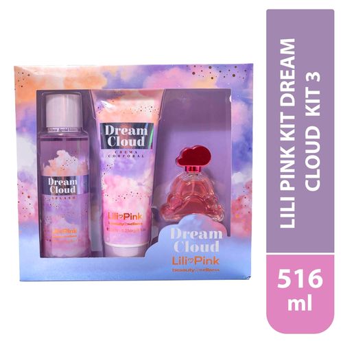 Kit Lili Pink Dream Cloud 3 pack -516 ml