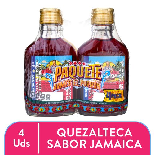 4pack Qza 2jamaica M 1fresa 1mp 500ml