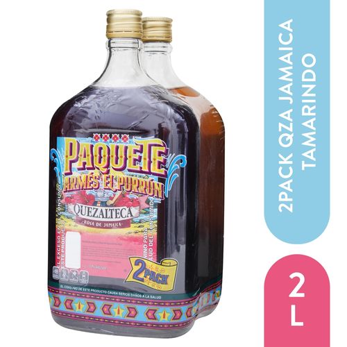 2pack Qza Jamaica M Tamarindo 2000ml