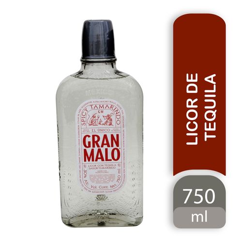 Licor De Tequila Gran Malo Spicytam 750ml