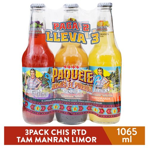 3Pack Chis Rtd Tam Manran Limor 1065 Ml