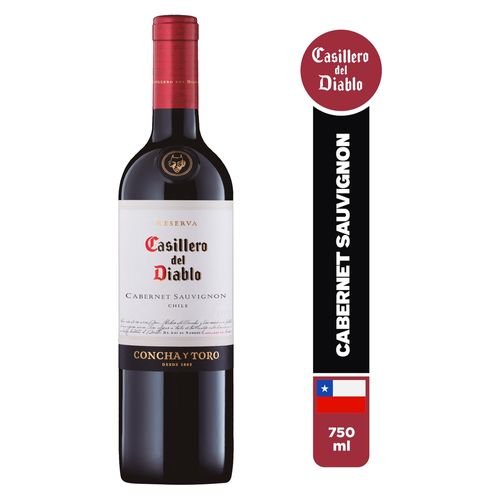 Vino Tinto Casillero Del Diablo, Cabernet Sauvignon - 750ml