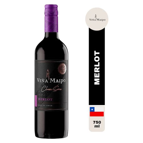 Vino Viña Maipo Clasic Series Merlot - 750ml
