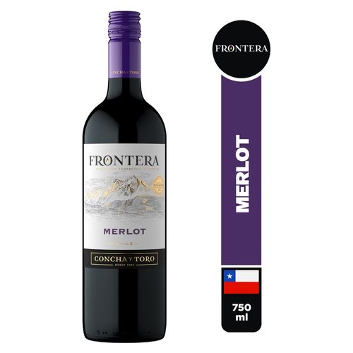 Vino Tinto Frontera Merlot 750 Ml