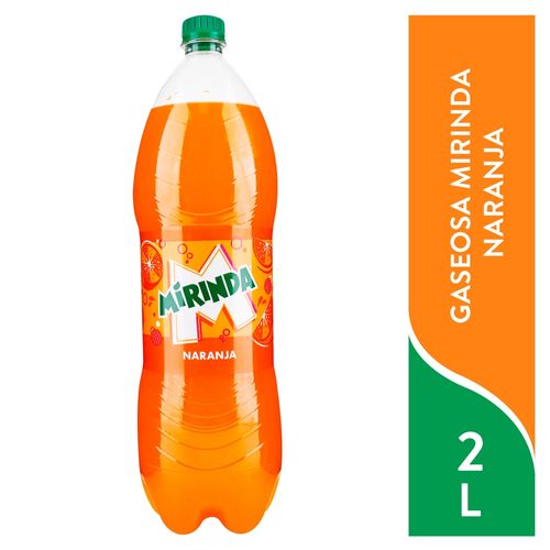 Gaseosa Mirinda Naranja - 2 L
