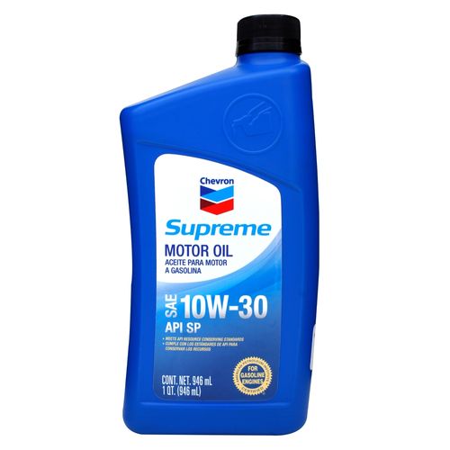 Aceite Chevron 10W30 Qt Supreme