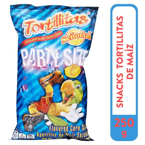 Snack Senorialtortillita Party 250g