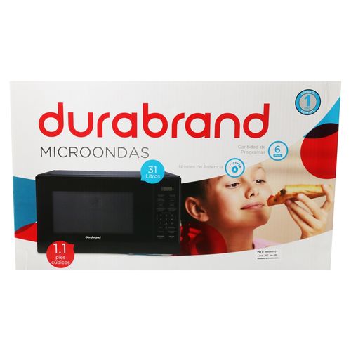 Durabrand Microondas Dig 1 1 Negro