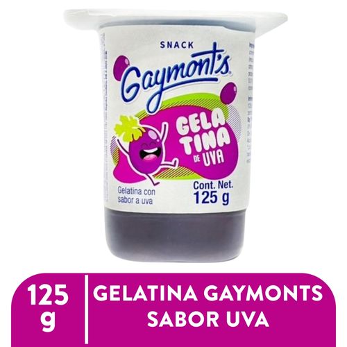 Gelatina Gaymonts Sabor Uva - 125 g