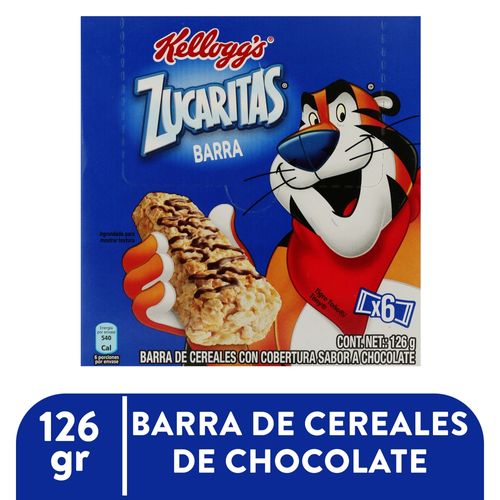 Barra Kellogg's® Cereal Zucaritas - 126 g