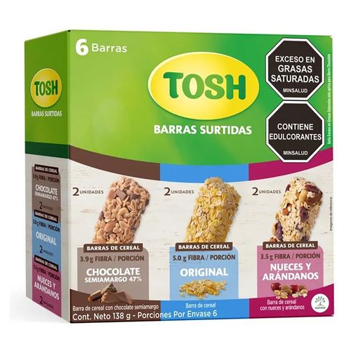 Barra Tosh Surtida 138 G