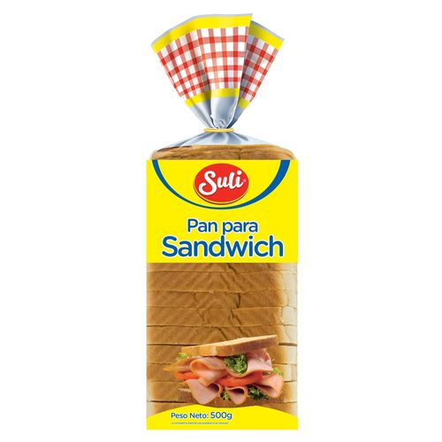 Pan Suli Sandwich Mediano -500 g
