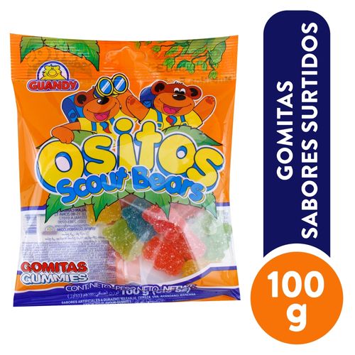 Gomitas Guandy Ositos Scout - 100 g