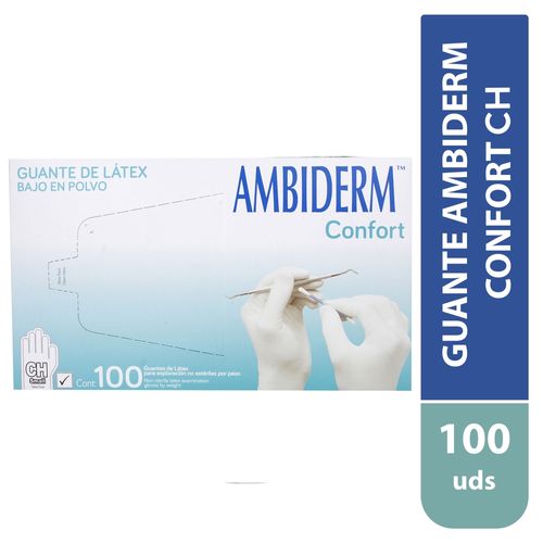 S Guante Ambiderm Confort G 100 Unidades