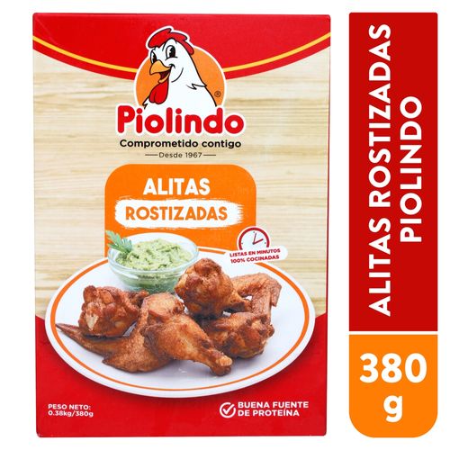 Piolindo Alitas Rostizadas 380Gr
