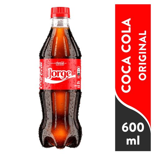 Gaseosa Coca Cola regular - 600 ml