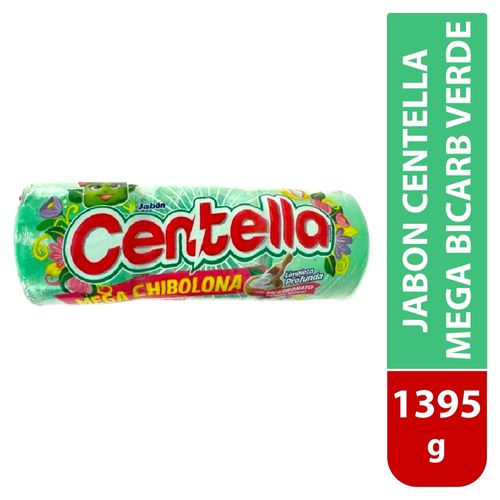 Jabón Centella con bicarbonato limpieza profunda color verde -1395 g