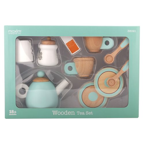Set de Juguete, Juego de Té de Madera