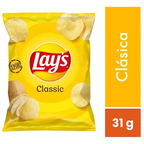 Snack Papas Lays Sal Clasica - 31 g