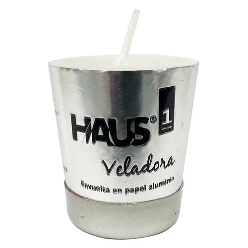 Pack 6 Veladoas Mini Aluminio Haus