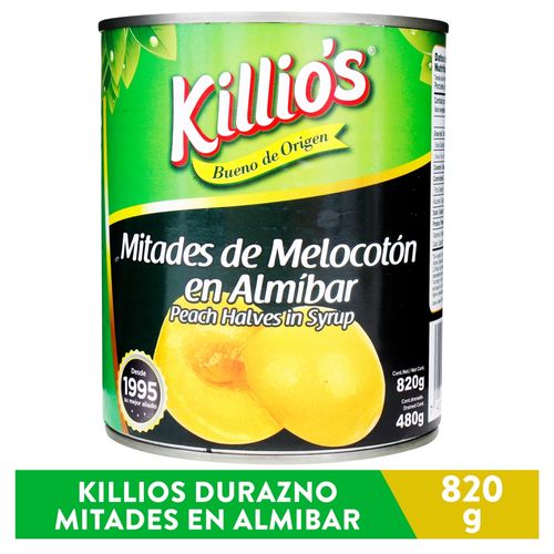 Melocotones Killios Mitades - 820 g