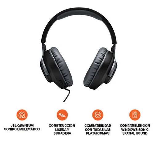 Audifono Jbl Quantum 100 Quantum100blk