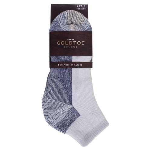 2Pcal Deportivo Corto Ankle Gold Toe