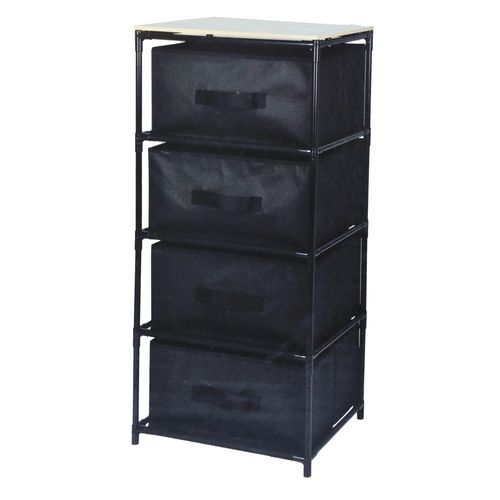 Mueble Almacenamient 4gavetas 40x30x90cm