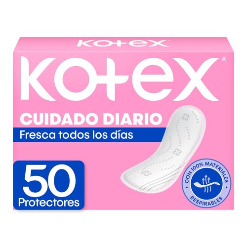 Protectores Diarios Kotex Normal -  50Uds