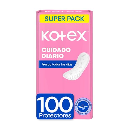 Protectores Diarios Kotex Normal - 100Uds