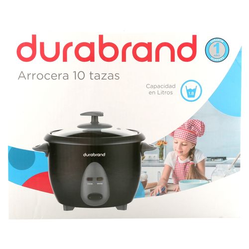 Arrocera Durabrand antiadherente capacidad 10 tazas