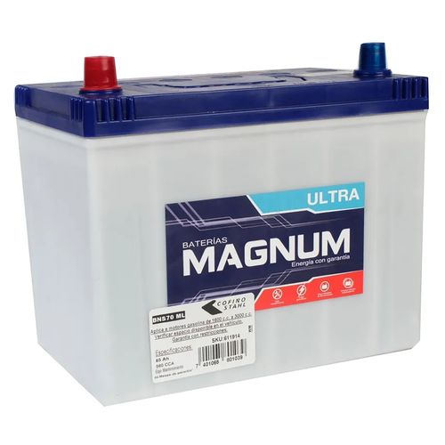 Batería de vehículo Magnum color negro BN70Z MP