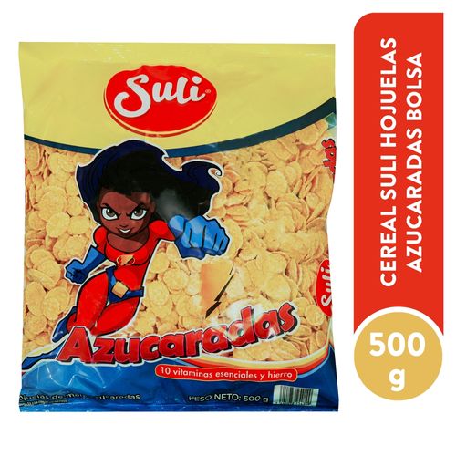 Cereal Suli Hojuela Azucarada Bolsa - 500 g