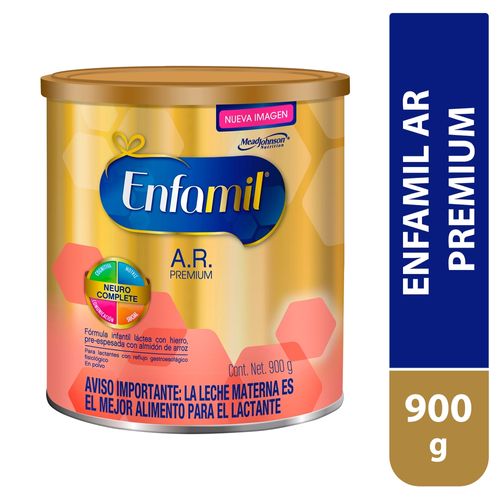 Fórmula para bebé Enfamil Ar con Almidon Arroz - 900 g