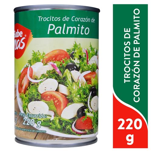 Palmito Sabemas Trocitos - 220 g