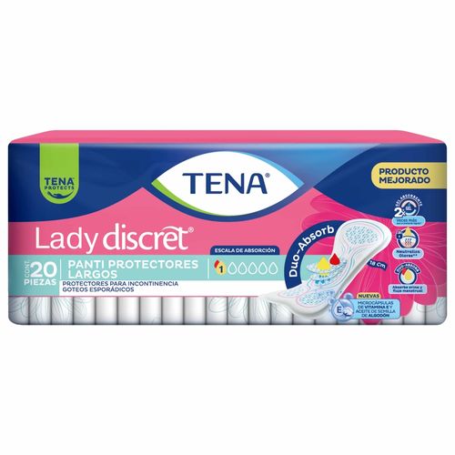 Panti Protectores Tena ® Lady Discret -  20 Unidades