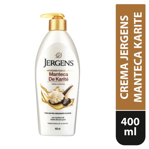 Crema Jergens Corp Manteca Karite 400Ml
