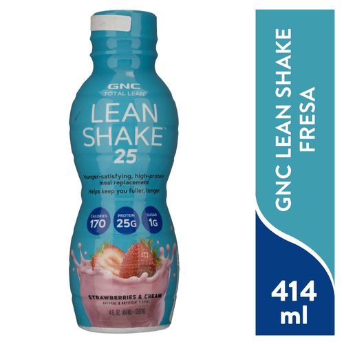Gnc Leanshake Fresa 414Ml