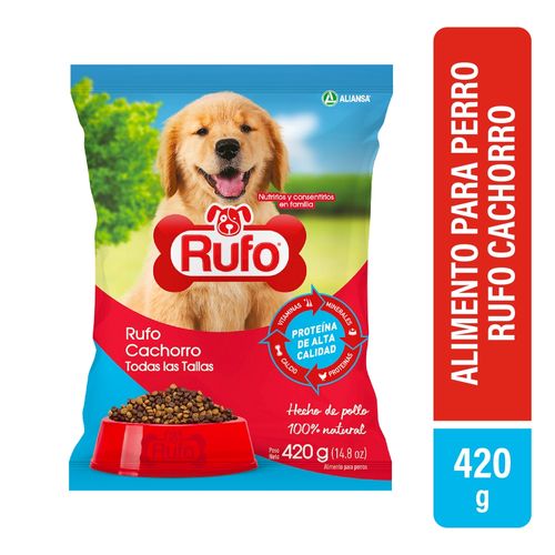 Alimento seco Rufo para perro cachorro crecimiento saludable - 420 g