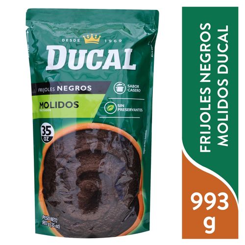 Frijol Ducal molido negro doy pack - 993 g