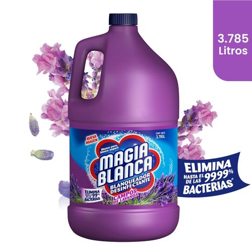 Cloro Magia Blanca Galón Campos De Lavanda - 3785 L