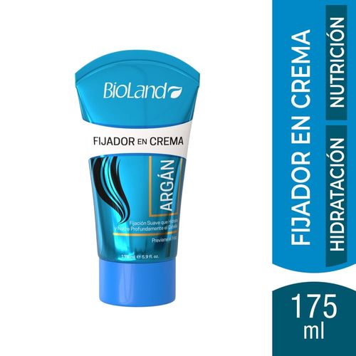 Crema Fijadora Bioland Argan Hidratación y Brillo - 175 ml