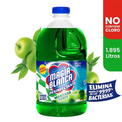 Desinfectante Magia Blanca manzana -1895 L