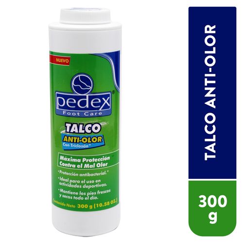 Talco Pies Pedex Anti Olor -300 g
