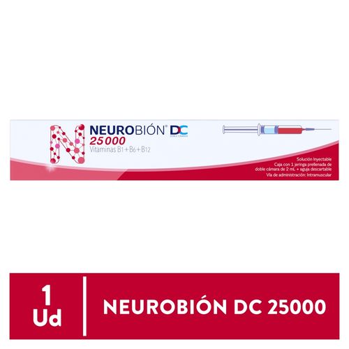 Neurobión DC 25000 inyectable jeringa precargada - 1 Ud