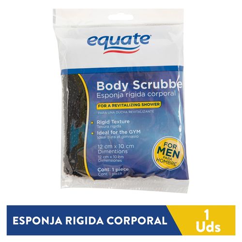 Esponja Para Baño Men Relax Revitalizante Marca Equate - 1 Unidad