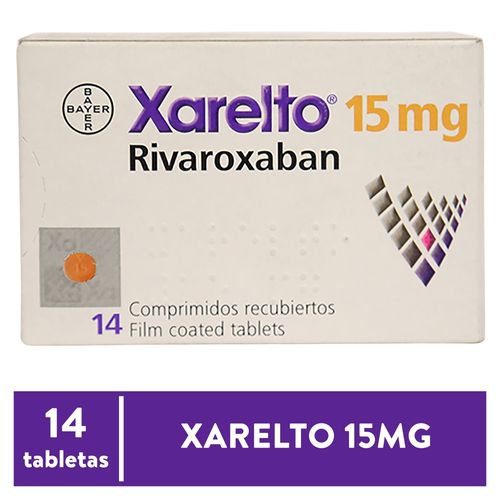 Xarelto 15 Mg X14 Comp