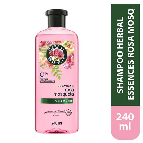 Shampoo Herbal Essences rosa mosqueta -240 ml