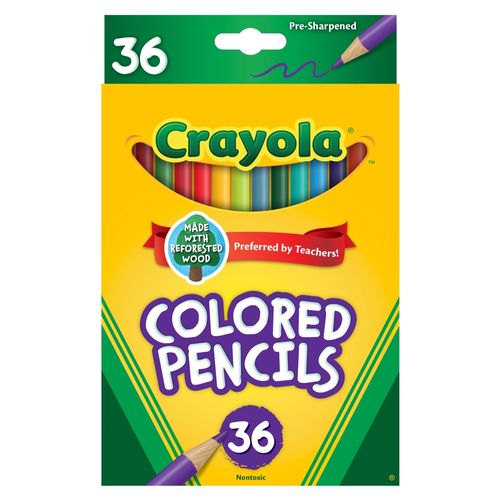 Lápiz Crayola Color Madera - 36 Uds